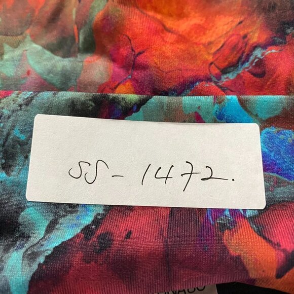 Donajo Tennis Skort Skirt Size 1 Pleated Abstract Print Multicolored NWT SS-1472 - Picture 2 of 13